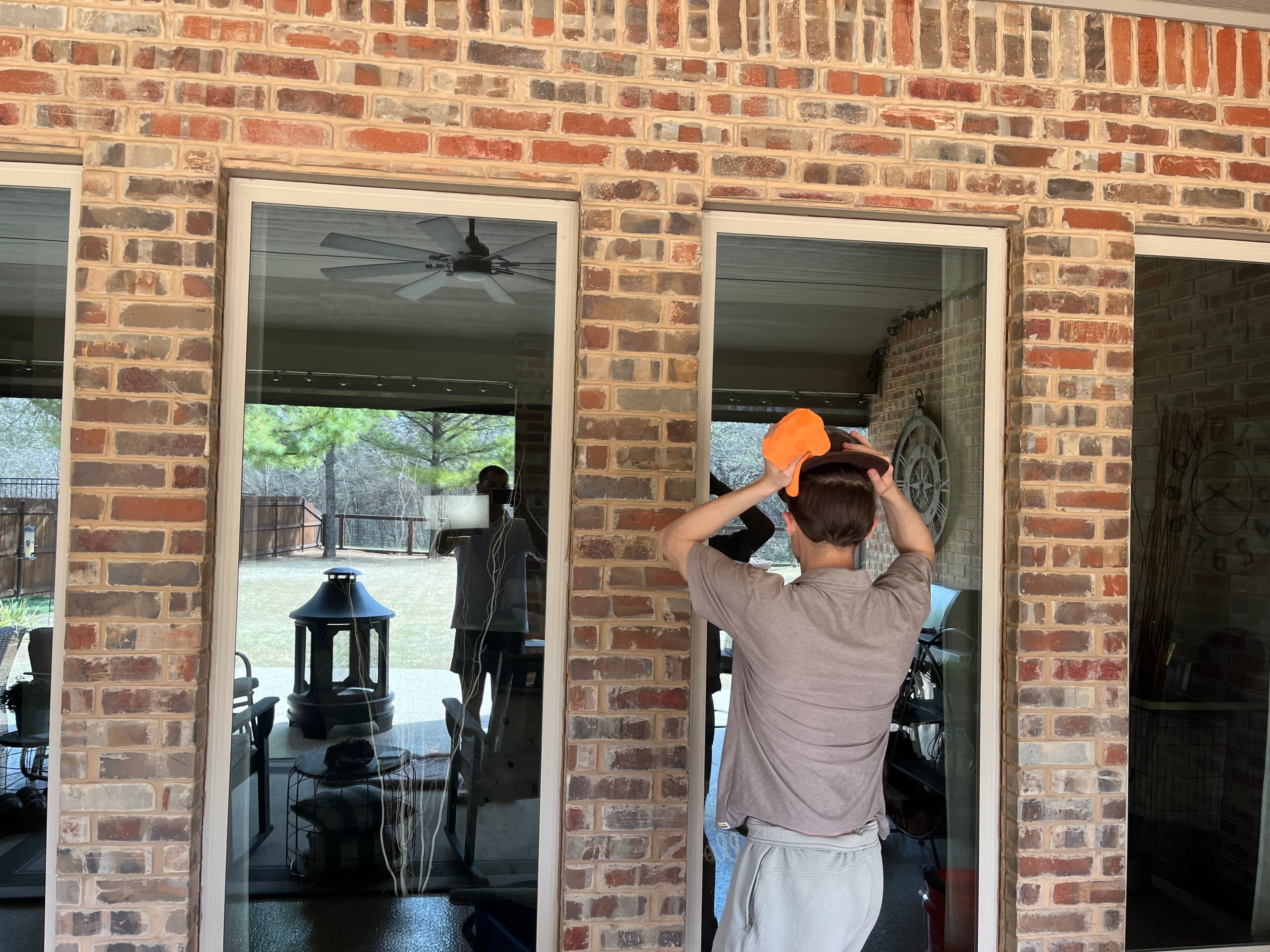 Professional window and frame detailing. Window Cleaning in Edmond, OK; Window Cleaners Edmond, OK; Window Cleaning Nichols Hills, OK; Window Cleaners in Nichols Hills, OK; Window Cleaning Norman, OK; Window Cleaners Norman OK; Window Cleaning Oklahoma City, OK; Window Cleaning OKC; Window Cleaners OKC; Window Screen Cleaning OKC; Window Track Cleaning OKC