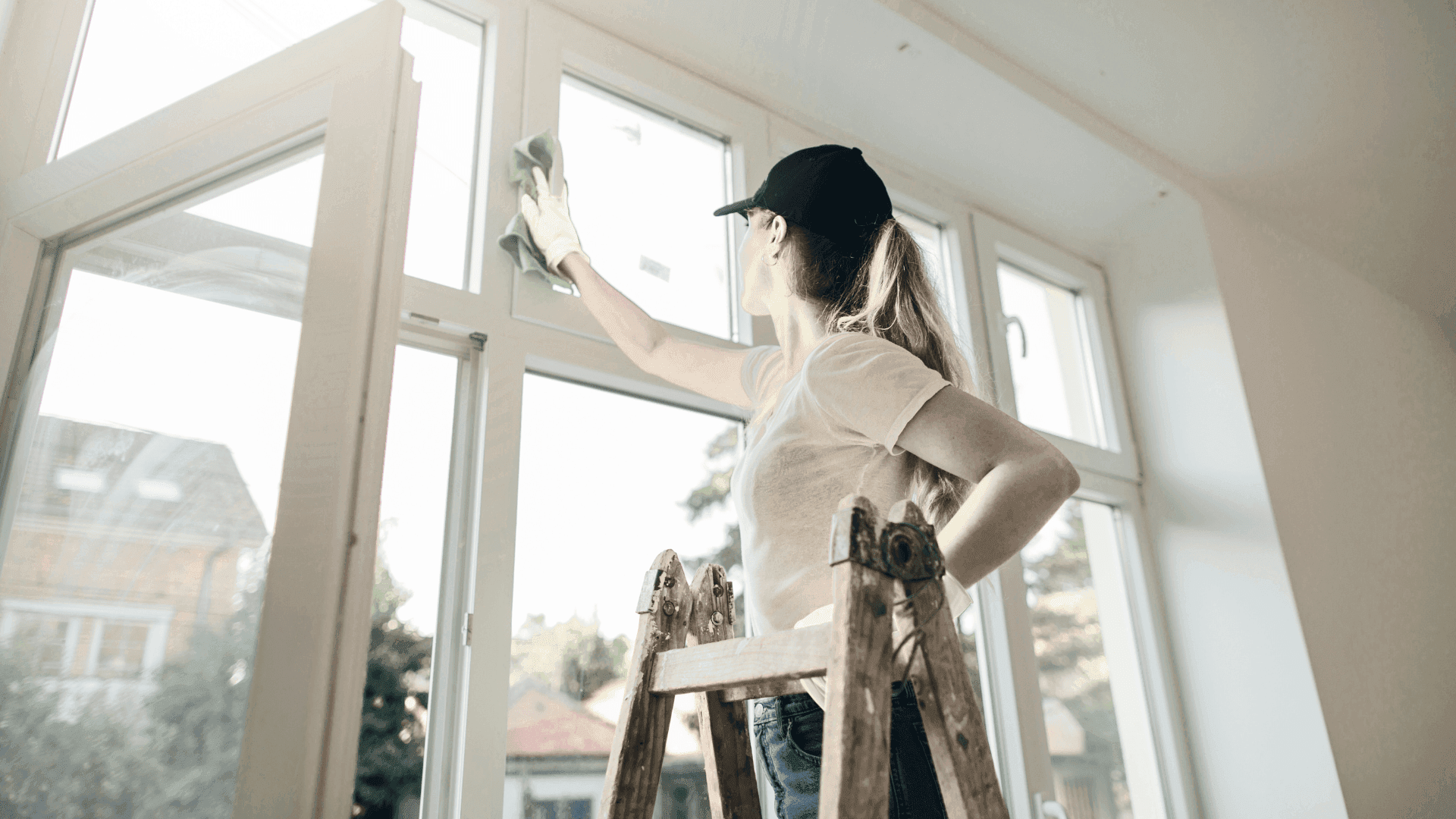 Professional window cleaning